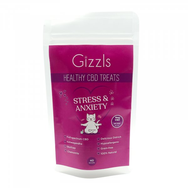 Stress & Anxiety CBD Treats for Cats