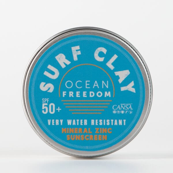 Ocean Freedom Blue Surf Clay SPF50+ sunscreen