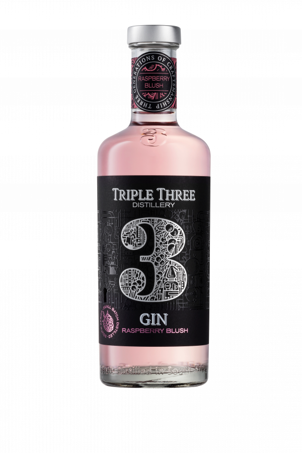 Triple Three Raspberry Blush Gin 500ml