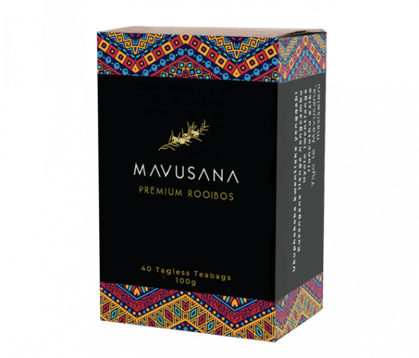 MavusaNA Premium Rooibos Tea (40 Teabags, 100g)